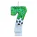 New 0-9 Number Birthday Candles original two color gradual change Football style birthday cake digital party candle decoration