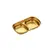 1/4 Pcs Stainless Steel Divided Seasoning Sauce Dip Bowl, 1/2/3/4 Compartment Korean Ketchup Sauce Bowl, Vinegar Soy Spice Condiment Tray for Home Restaurant