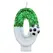 New 0-9 Number Birthday Candles original two color gradual change Football style birthday cake digital party candle decoration
