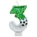 New 0-9 Number Birthday Candles original two color gradual change Football style birthday cake digital party candle decoration