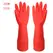 1Pair Lengthen Dishwashing Cleaning Silicone Gloves Rubber Dish Washing Glove Scrubber  for Household Kitchen Clean Tool