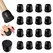 16PCS Chair Leg Protectors Silicone with Thick Wrap Felt Furniture Leg Pads for Protecting Floors from Scratches and Noise