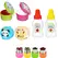 Mini Fruit Forks For Children Kids Cute Animal Food Picks Snack Toothpicks With Vegetable Cutter Set Silicone Lunch Box Dividers