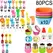 Mini Fruit Forks For Children Kids Cute Animal Food Picks Snack Toothpicks With Vegetable Cutter Set Silicone Lunch Box Dividers