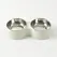1 PCS Dual Bowl Stainless Steel Double Pet Bowls for Dogs and Cats - Non-Skid Base - Perfect for Food and Water - Easy to Clean