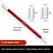 For Assembly Model Tools Aluminum Alloy Panel Line Eraser Wipe Stick Model Wipping Cleaning Tools