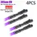 UV Flashlight 395nm Ultraviolet Torch With Pen Clip Portable AAA Batteries Used Violet Light Pet Urine Scorpion Detector UV Lamp