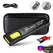 Powerful 550LM EDC Flashlight USB C Rechargeable Portable Torch with COB Red and Blue Lights Outdoor Portable Pen Clip Lantern
