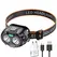 Powerful LED Headlamp IPX4 Waterproof Emergency Head Flashlight 250LM XPE LED Headlamp 500mAh for Outdoor Fishing Camping Hiking