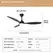 Ceiling Fan With Light, 25 Inch/42 Inch/52 Inch Low Profile Ceiling Fan With Remote Control, For Indoor and Covered Outdoor