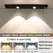 White/Black LED Cabinet Light USB Rechargeable Motion Sensor LED Light for Kitchen Wardrobe Cabinet Lighting 20CM/30CM/40CM/50CM
