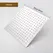 8" 10" 12" Black Silver Golden Stainless Steel High Pressure Waterfall Shower Head Large Flow Pressure Boosting Bathroom Shower