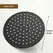 8" 10" 12" Black Silver Golden Stainless Steel High Pressure Waterfall Shower Head Large Flow Pressure Boosting Bathroom Shower