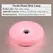 Creative Donut-Shaped Table Lamp, Wall-Mounted, Rechargeable, with Three Color Temperatures, Suitable for Decorative Lighting in Living Rooms, Bedrooms, Dining Areas, Etc.
