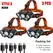 5 LED Flashlight Rechargeable with Built in Lithium Battery Strong Head Light Camping Adventure Fishing Cycling Headlamp