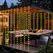 Solar Curtain Light LED Outdoor Waterproof 300leds Garland Decoration String Lights Yard Fairy Garland String Lights