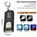 Mini COB LED Flashlight Rechargeable Portable EDC Torch USB C Pocket Lantern Flood Work Light with Clip Magnet For Emergency
