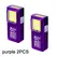 Mini COB LED Flashlight Rechargeable Portable EDC Torch USB C Pocket Lantern Flood Work Light with Clip Magnet For Emergency