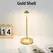 GGbingo Rechargeable Table LED Lamp Touch Sensor  Desk Lamp for Restaurant Bar Bedroom 3 Color Temperatures Stepless Dimming