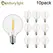 Vintage G40 Led String Light Replacement Bulb 1W Plastic Shatterproof Globe Mini Ball Lamp E12 Base 2200K PET Edison Light Bulbs