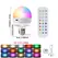 RGB LED Light Bulb USB 5V Charging Smart Remote Control Dimmable For Bedroom Bedside Living Room Bar LED Lighting Fixtures