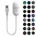 2 in 1 USB Projection Lamp Manual Focus Projector Light Car Ambient Light Room Starry Star Romantic Saturn Galaxy Night Lights