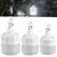 Rechargeable USB LED Camping Light Camp Rechargeable Emergency LED Bulbs Waterproof Energy-saving Bulbs Hanging Work Light Tent