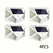 1PC Solar Light Outdoor 100 LED Wall Lamp PIR Motion Sensor Lamp Waterproof Stairs Lights for Courtyard Garden Street Decoration