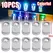 10Pcs New Small Mini LED Light Battery Powered Colorful Light Bulb Electronic Accessories Party New Year Holiday Decoration