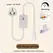 220V 230V COB LED Strip EU/UK Power Plug Switch/Dimmer for 10MM Width 288 LEDs/m COB LED Strip Light 50-100CM Accessories Plug
