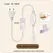 220V 230V COB LED Strip EU/UK Power Plug Switch/Dimmer for 10MM Width 288 LEDs/m COB LED Strip Light 50-100CM Accessories Plug