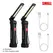 Portable COB LED Flashlight USB Rechargeable Work Light Magnetic Lanterna Hanging Lamp with Built-in Battery Camping Torch