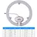 OuuZuu 12W 18W 24W 36W LED Ring PANEL Circle Light AC220V-240V LED Round Ceiling Board The Circular Lamp Board High Quality