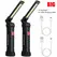 Portable COB LED Flashlight USB Rechargeable Work Light Magnetic Lanterna Hanging Lamp with Built-in Battery Camping Torch
