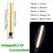 5pcs New LED Meteor Light with DC3-5V Five Modes Flame Meteor 9 Color for Retro Wall Light Car Light Warning Light Source