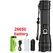 Aluminum Alloy Rechargeable Flashlight High Power Waterproof  Torch Light Zoomable with Storage Box Handheld Flash Lights