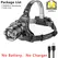 Z40 20000LM LED Headlamp XHP90 Flashlight Headlight Torch Zoom Sensor Headlight 18650 Rechargeable Light Outdoor Fishing Lantern