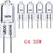 1/5/10/20pcs Halogen Bulb JC Bi-Pin LED Warm White Replace LED Capsule Lamp Halogen Bulbs Light G4 12V 5W 10W 20W 35W 50W﻿
