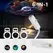 USB Starry Sky Night Light HD Smart Dynamic Holographic Light Projector Galaxy Projector Films Car Atmosphere Lights Hot Selling