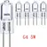 1/5/10/20pcs Halogen Bulb JC Bi-Pin LED Warm White Replace LED Capsule Lamp Halogen Bulbs Light G4 12V 5W 10W 20W 35W 50W﻿