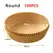 50/100/200Pcs Air Fryer Baking Paper Non-Stick Airfryer Baking Papers Round Air-Fryer Paper Liners Paper Kitchen Accessories