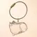 Transparent Dog Hair Storage Container Adorable Pet Keepsake Capsule Pendant With Key Ring for Pet Lovers DIY Memorial Keychain
