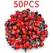 50pcs Barbed Connectors Irrigation Fittings Drip Irrigation Barbed Connectors 4/7mm Tubing Fittings for Flower Pot Garden Lawn 5