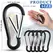 100Pcs New Aluminum Alloy Carabiner Outdoor Spring Snap Clip Water Bottle Hooks Keychain Climbing Camping Hiking Quickdraws Tool