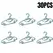 5-50Pcs Baby Hangers Plastic Kids Clothes Storage Hanger for Nursery Children Hangers Toddler Infant Portable Coats Home Rack