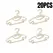 5-50Pcs Baby Hangers Plastic Kids Clothes Storage Hanger for Nursery Children Hangers Toddler Infant Portable Coats Home Rack
