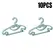 5-50Pcs Baby Hangers Plastic Kids Clothes Storage Hanger for Nursery Children Hangers Toddler Infant Portable Coats Home Rack