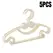 5-50Pcs Baby Hangers Plastic Kids Clothes Storage Hanger for Nursery Children Hangers Toddler Infant Portable Coats Home Rack