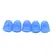 5pcs/Lot Multifunctional Silicone Thimbles Hollowed Out Breathable Protective Finger Sleeve DIY Crafts Sewing Accessories