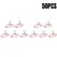 5-50Pcs Baby Hangers Plastic Kids Clothes Storage Hanger for Nursery Children Hangers Toddler Infant Portable Coats Home Rack
